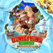 Nintendo Donkey Kong Country Tropical Freeze Platformska game cover