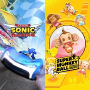 Sonic Forces + Super Monkey Ball NSW game cover
