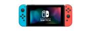 Nintendo Switch konzola Red and Blue Joy‑Con game cover