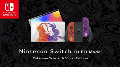 Nintendo Switch Oled Pokemon Scarlet & Violet Edition